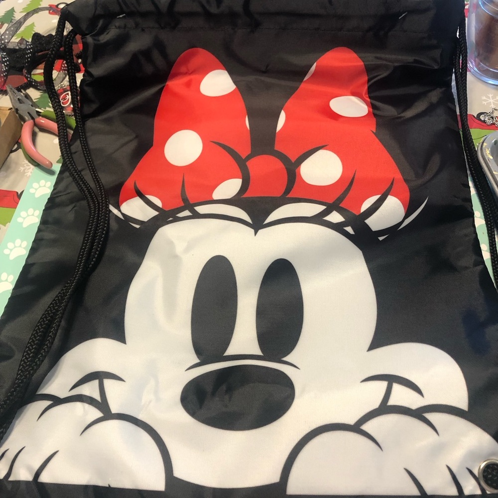 Minnie Mouse cinch sack